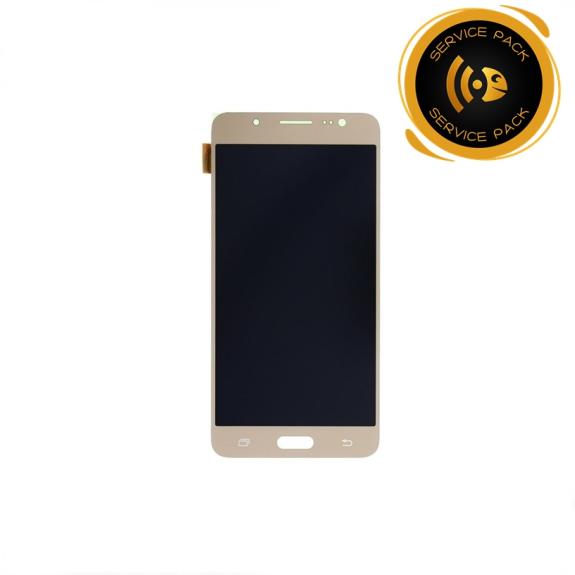 Pantalla para Samsung Galaxy J5 2016 dorado SERVICE PACK