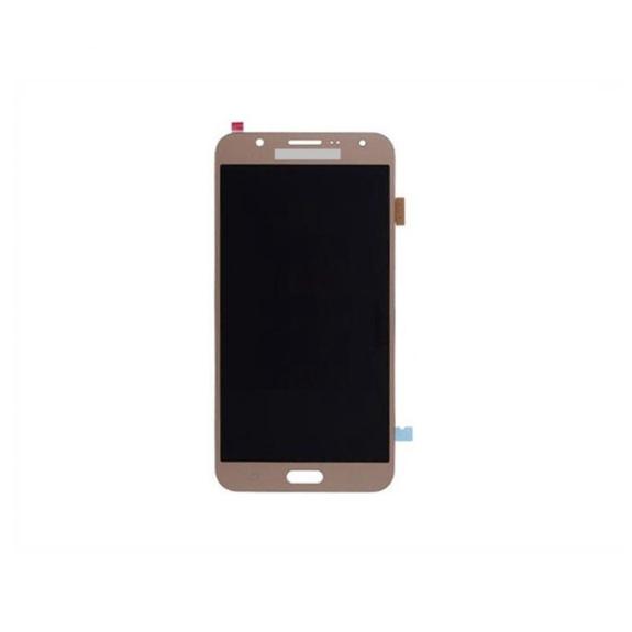 Pantalla para Samsung Galaxy J7 2015 dorado sin marco