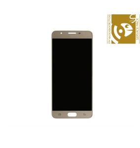 Pantalla para Samsung Galaxy J7 Prime dorado sin marco