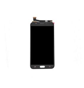 Pantalla para Samsung Galaxy J7 V negro sin marco