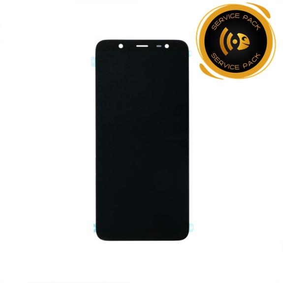 Pantalla para Samsung Galaxy J8 2018 negro SERVICE PACK