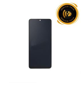 Pantalla para Samsung Galaxy M22/F22 marco negro SERVICE PACK