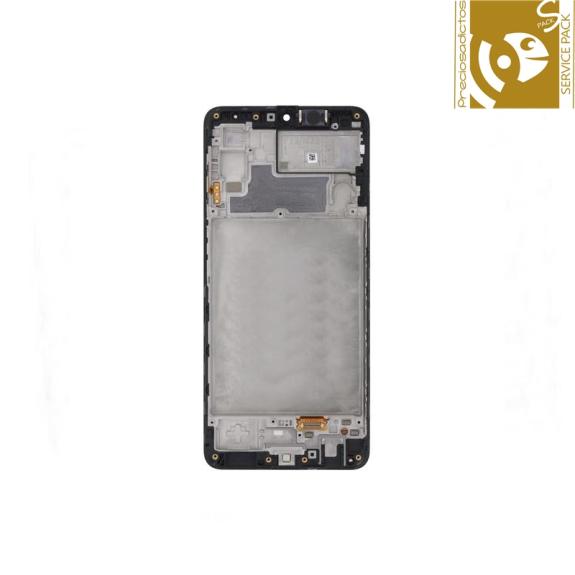 Pantalla para Samsung Galaxy M22/F22 marco negro SERVICE PACK