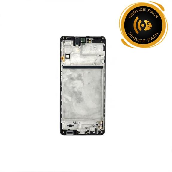 Pantalla para Samsung Galaxy M53 5G 2022 negro SERVICE PACK