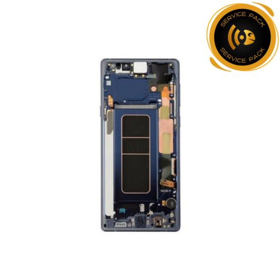 Pantalla Para Samsung Galaxy Note 10 Con Marco Plata