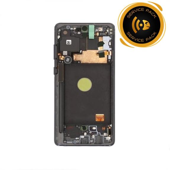 Pantalla para Samsung Galaxy Note 10 Lite negro SERVICE PACK