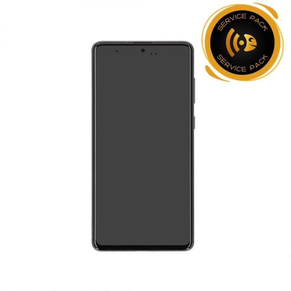 Pantalla para Samsung Galaxy Note 10 Lite negro SERVICE PACK
