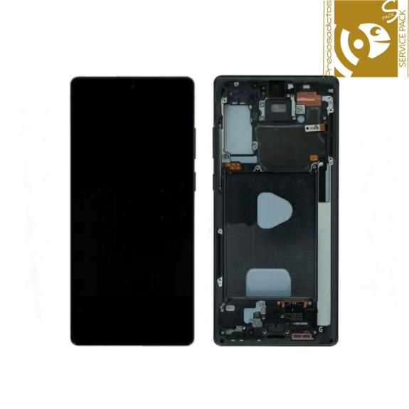 Pantalla para Samsung Galaxy Note 20 / 5G gris SERVICE PACK