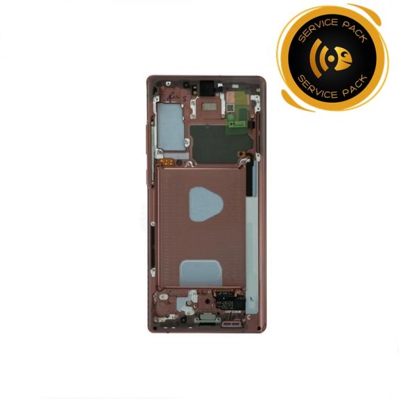 Pantalla para Samsung Galaxy Note 20 / 5G rosado SERVICE PACK