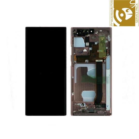 Pantalla para Samsung Galaxy Note 20 Ultra bronce SERVICE PACK