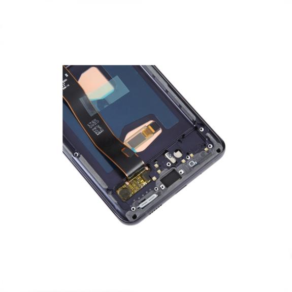 Pantalla para Samsung Galaxy S20 Ultra 4G con marco negro OLED