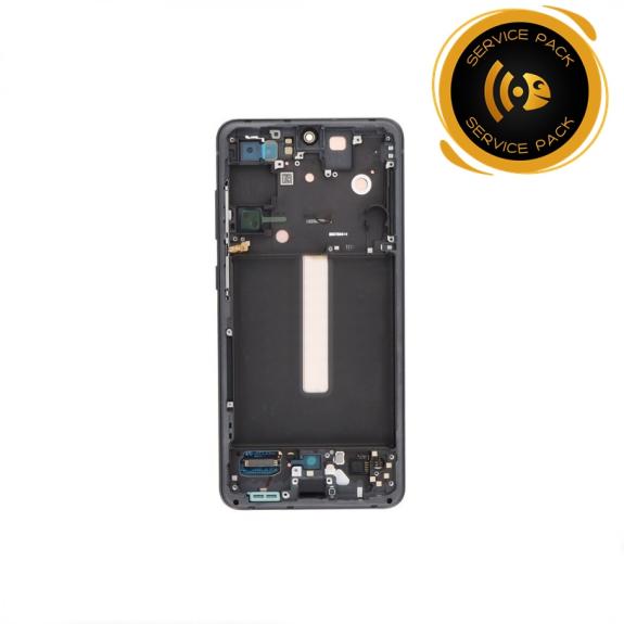 Pantalla para Samsung Galaxy S21 FE gris SERVICE PACK