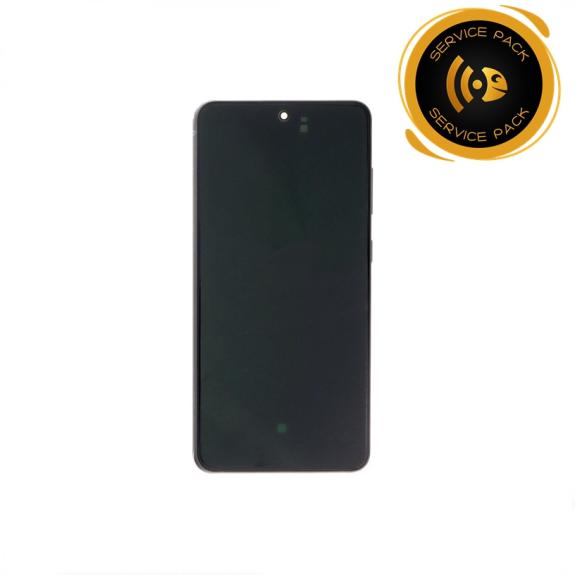 Pantalla para Samsung Galaxy S21 FE gris SERVICE PACK
