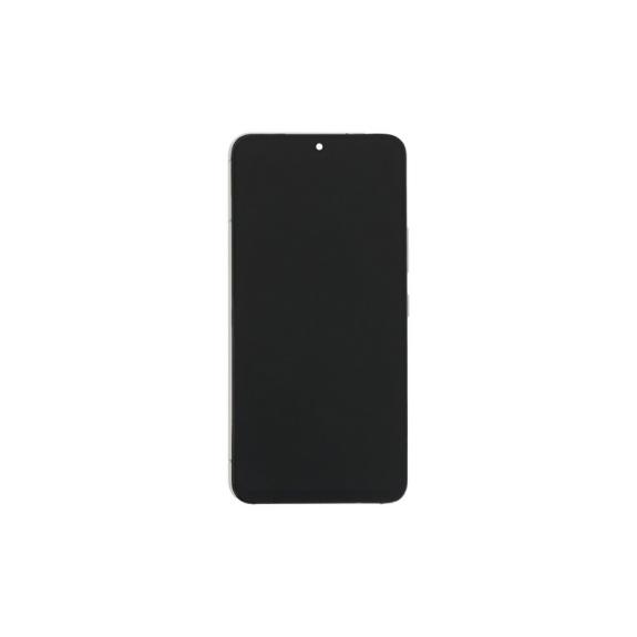 Pantalla Para Samsung Galaxy S22 5G en color blanca (Con Marco)