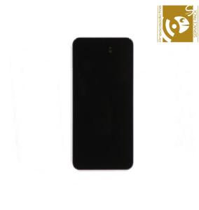 Pantalla para Samsung Galaxy S22 con marco blanco SERVICE PACK