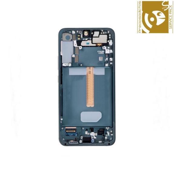 Pantalla para Samsung Galaxy S22 Plus verde SERVICE PACK