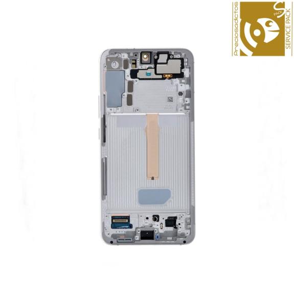 Pantalla para Samsung Galaxy S22 Plus blanco SERVICE PACK