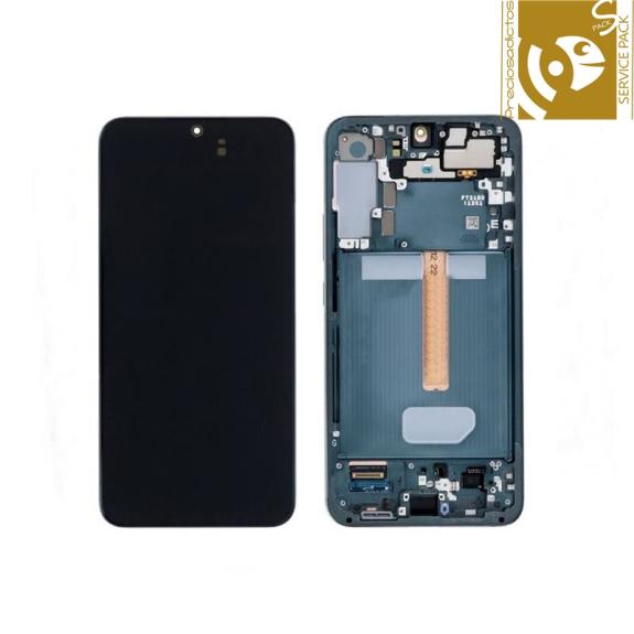 Pantalla para Samsung Galaxy S22 Plus verde SERVICE PACK