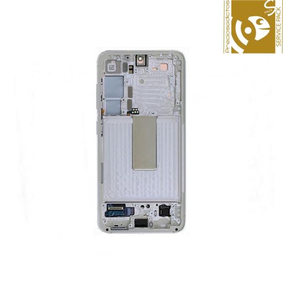 Pantalla para Samsung Galaxy S23 5G beige SERVICE PACK