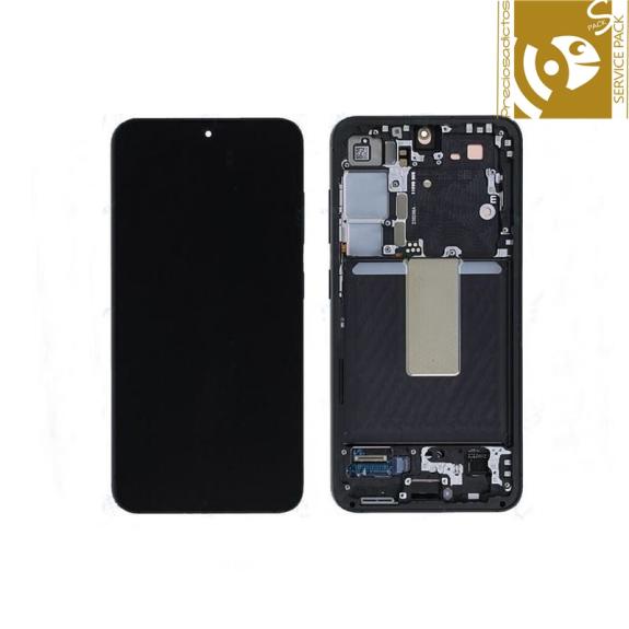 Pantalla para Samsung Galaxy S23 5G negro SERVICE PACK