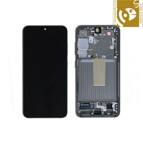 Pantalla para Samsung Galaxy S23 5G verde SERVICE PACK