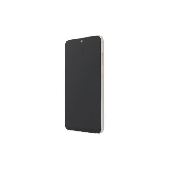 Pantalla Para Samsung Galaxy S23 en color plateado (con marco)