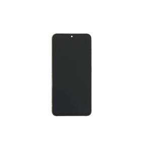 Pantalla Para Samsung Galaxy S23 en color plateado (con marco)
