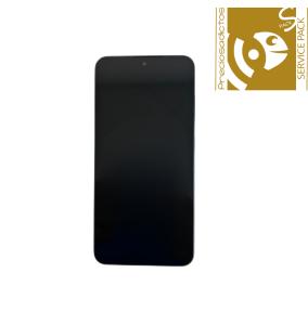 Pantalla Para Samsung Galaxy S25 5G Azul/Negro SERVICE PACK