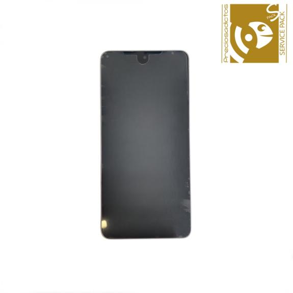 Pantalla Para Samsung Galaxy S25 Edge marco plata SERVICE PACK