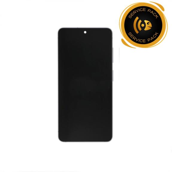 Pantalla Para Samsung Galaxy S26 5G marco blanco SERVICE PACK