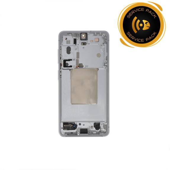 Pantalla Para Samsung Galaxy S26 5G marco blanco SERVICE PACK