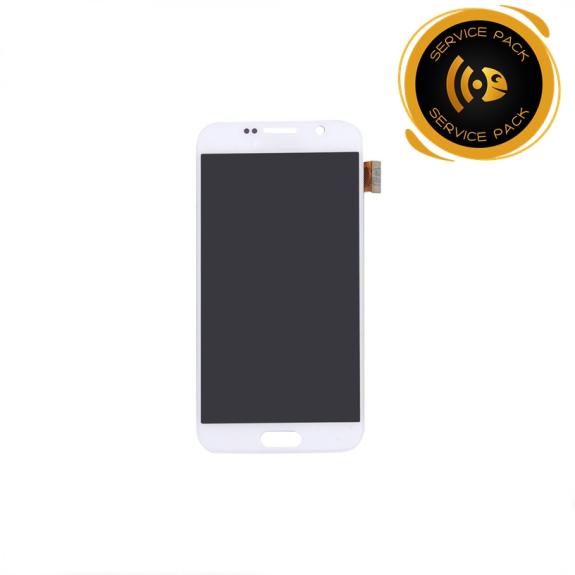 Pantalla para Samsung Galaxy S6 blanco SERVICE PACK