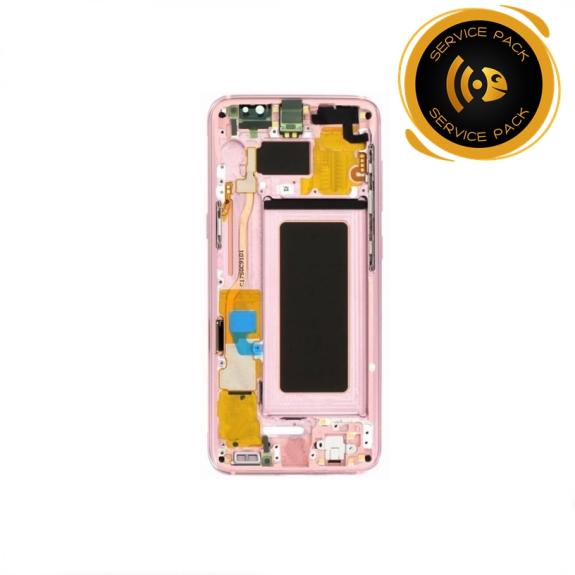 Pantalla para Samsung Galaxy S8 Plus rosa SERVICE PACK