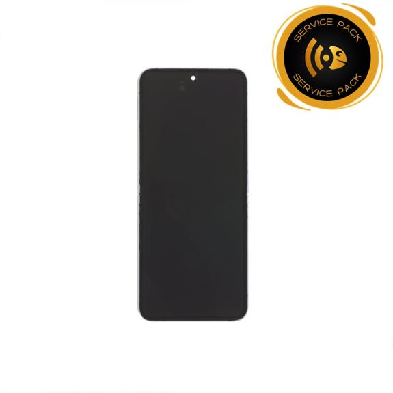 Pantalla para Samsung Galaxy Z Flip 6 marco azul SERVICE PACK