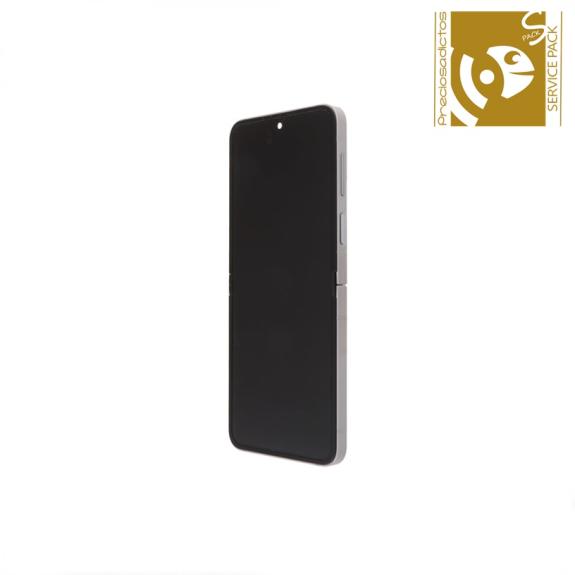 Pantalla para Samsung Galaxy Z Flip 7 FE blanco SERVICE PACK