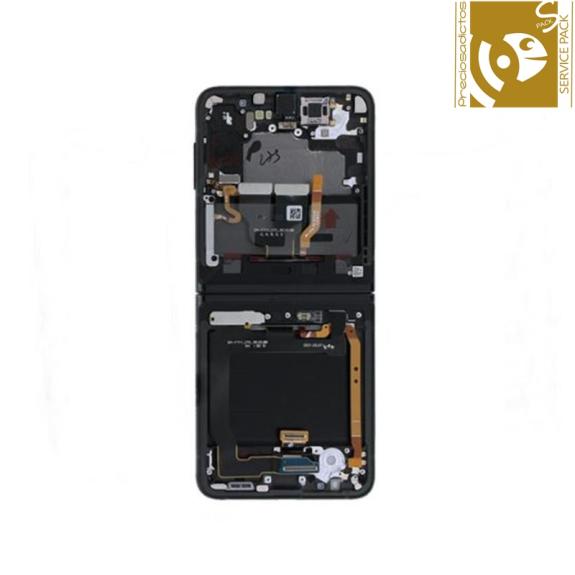 Pantalla para Samsung Galaxy Z Flip3 5G con marco SERVICE PACK