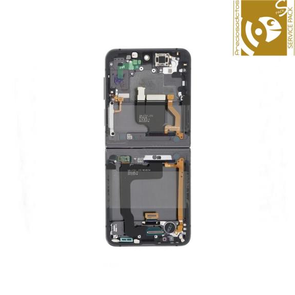 Pantalla para Samsung Galaxy Z Flip4 5G con marco SERVICE PACK