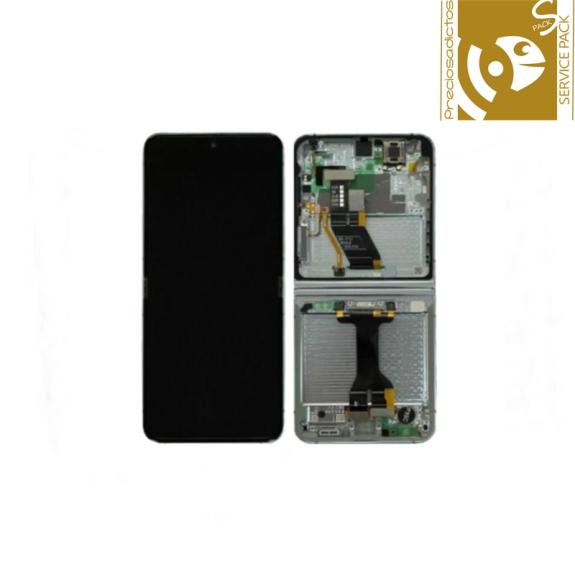 Pantalla para Samsung Galaxy Z Flip5 con marco SERVICE PACK