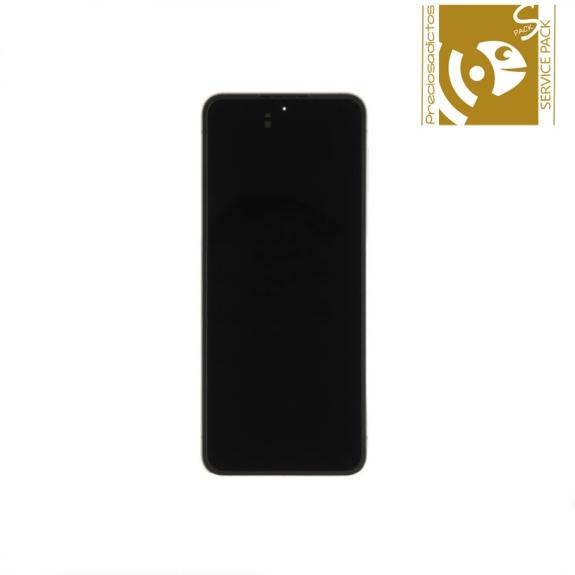 Pantalla para Samsung Galaxy Z Flip6 marco verde SERVICE PACK