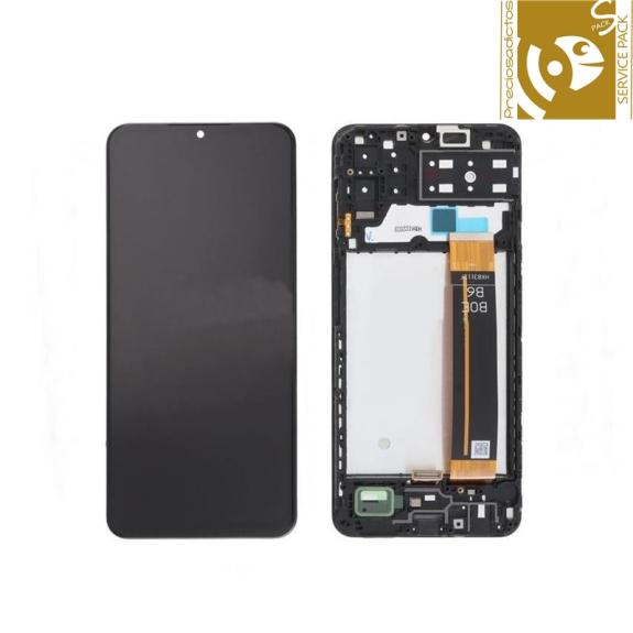 Pantalla para Samsung M13 4G 2022 con marco (Service Pack)