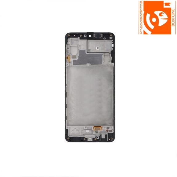 Pantalla Para Samsung M22 con marco negro BF8