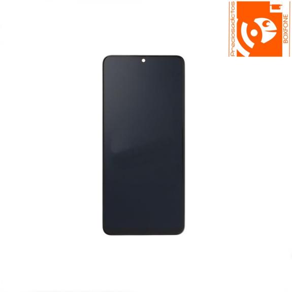 Pantalla Para Samsung M22 con marco negro BF8