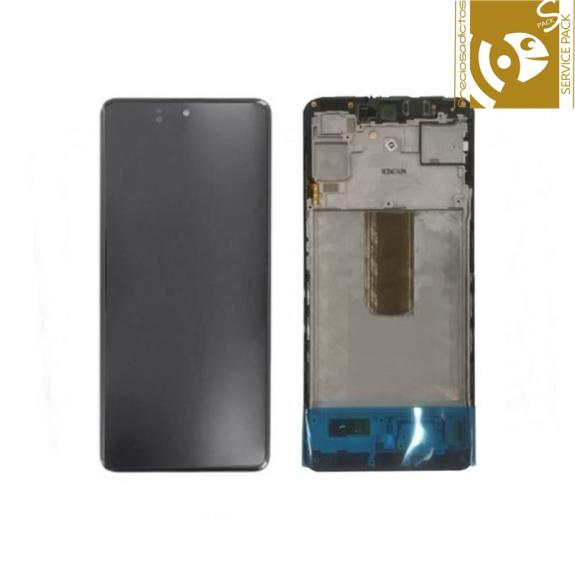 Pantalla para Samsung M54 5G 2023 con marco SERVICE PACK