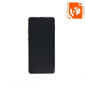 Pantalla Para Samsung S10 Plus con marco negro BF8
