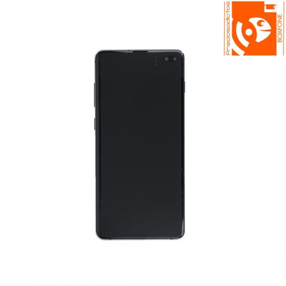 Pantalla Para Samsung S10 Plus con marco negro BF8