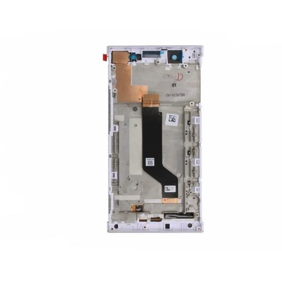 Pantalla para Sony Xperia XA1 Ultra / C7 con marco blanco