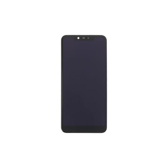 Pantalla Para Wiko View2 Go en color negro (Con Marco)