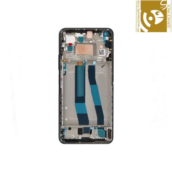 Pantalla para Xiaomi 11 Lite 5G NEcon marco negro (Service Pack)