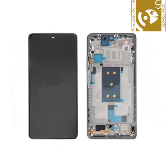 Pantalla para Xiaomi 11T / Poco F4 GT plateado SERVICE PACK