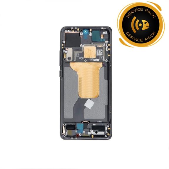 Pantalla para Xiaomi 12 / 12S / 12X con marco negro SERVICE PACK